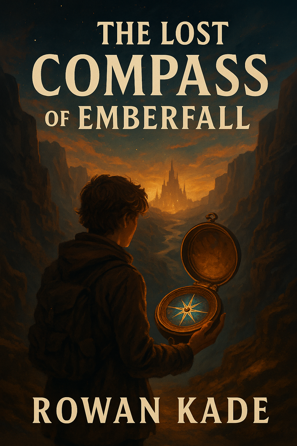 Cover of The Lost Compass of Emberfall